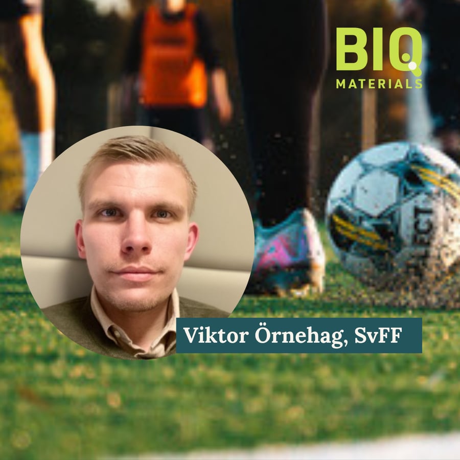 BIQ Infill® uppfyller REACH-kraven – och blir en del av Svenska Fotbollförbundets satsning på framtidens hållbara konstgräsplaner