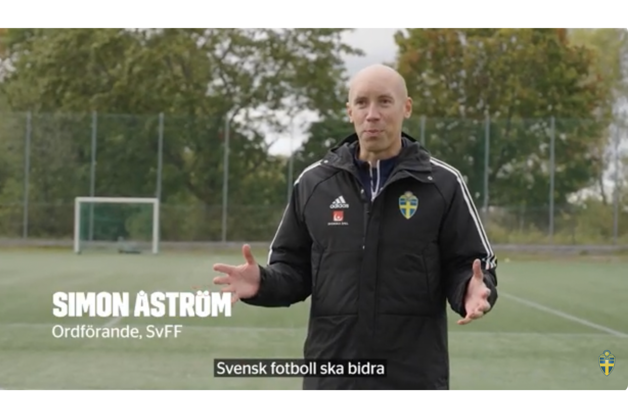 Video Svenska Fotbollsförbundet konstgräsprojekt